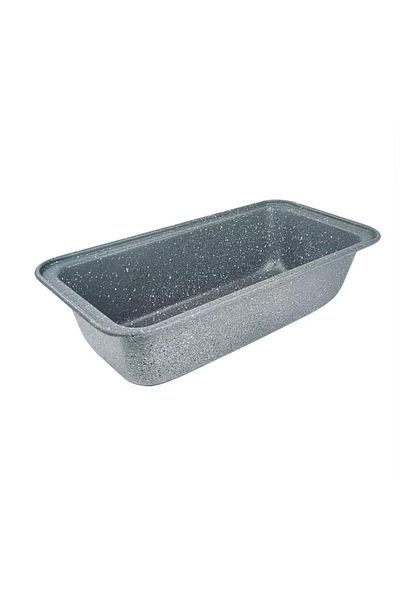 zola Forma de copt chec, din otel, temperatura pana la 230 grade, 27x14x7 cm, gri