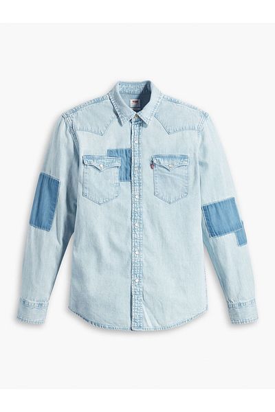 Levi's Levi's Cămașă din denim pentru bărbați 85745-0129 Albastră