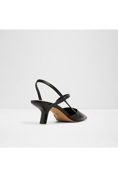 Aldo Cordela - Women's Genuine Leather Black Small Heel Laceless Heeled Shoes
