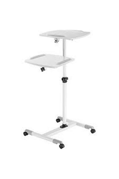 CODEGEN Cod-Sp10 2-Table Projection Notebook Stand with Wheels