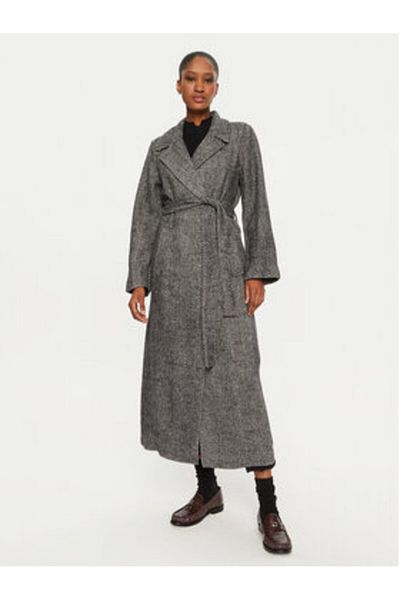 Oui Women's Transitional Coat 88952 1242107 Gray