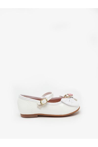 Molekinha Girls Closed/Flat Shoes White | Made In Brazil