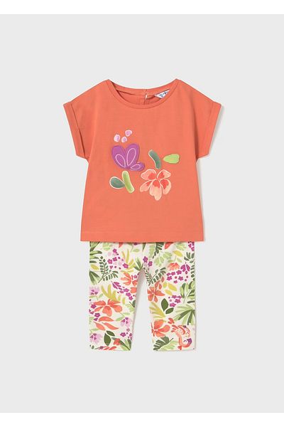 MAYORAL Baby Girl Printed T-Shirt Leggings Set