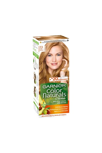 Garnier Color Naturals Saç Boyası 7.3 Altın Karamel