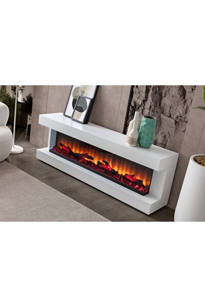 vimini home Trend Şömineli Tv Sehpası