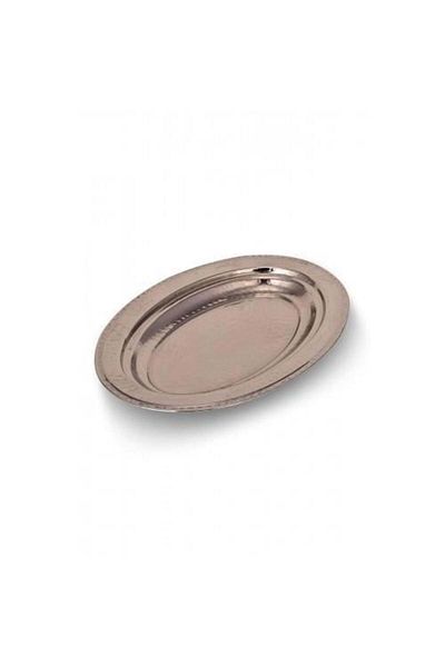 Rotanev Infantry Alexander Kebab Boat Presentation Plate 40 cm Hand Forged Nickel