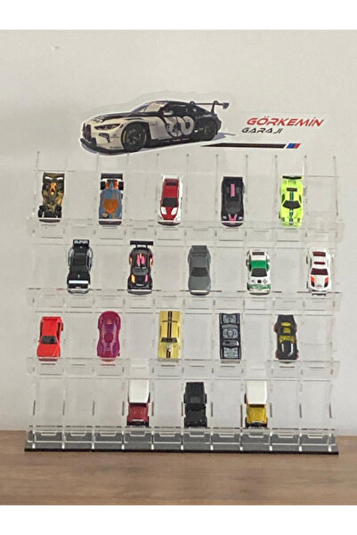 HOT WHEELS 40 araç kapasitesiyle, Hot Wheels koleksiyonunuz için geniş bir saklama alanı