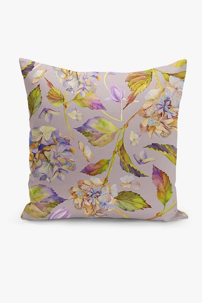 Filamente Double Sided Digital Printing Throw Pillow Cover Floral Pattern