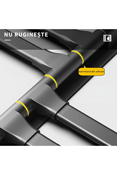 varioshop VarioShop® Towel Rack, 4 Arms, Water Resistant, Rust Resistant, Gluing/Drilling, Stainless Steel