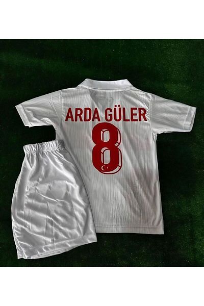 Flextreme National Team Arda Güler White New Season Children's Football Jersey Set of 2