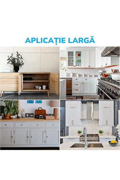 varioshop Set 4 Placi de Fixare pentru Repararea Balamalelor VarioShop®, Utilizare Universala, Usor de Montat