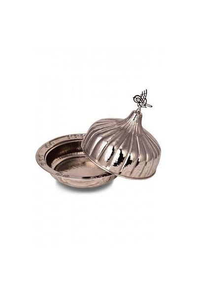 Rotanev Pasacadi Round Presentation Plate 30 cm Hand Forged Nickel