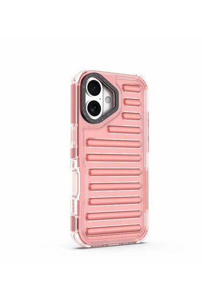 Generic غطاء حماية لجهاز iPhone 16 Plus باللون الأحمر