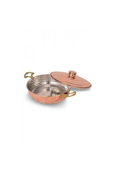Tanemce Emirgan Pan 14 cm Hand Forged Red Copper Pan