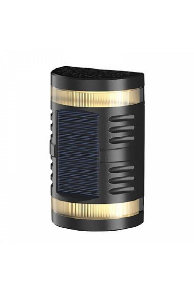 eyemazing Lampă ornamentală LED solară, iluminare dublă, eMazing, IP65, 1.2V, 600mAh, ABS, 15.1x9x6 cm, multicoloră