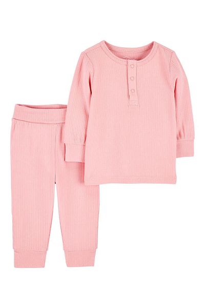 Carter's Carters Baby Girl Pants Purelysoft Set of 2