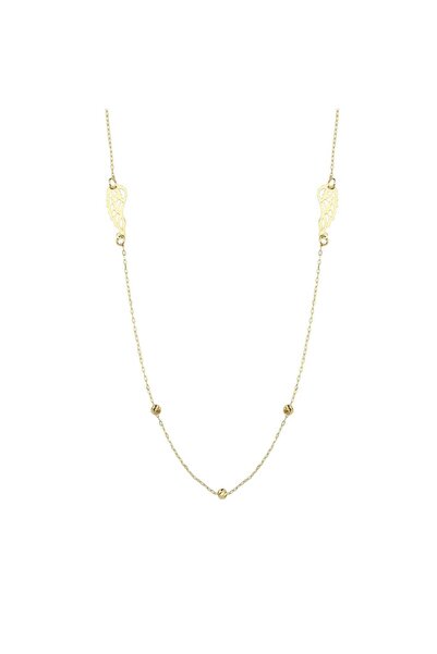 Koçak 14 Ayar Melek Kanadı Tasarım Altın Kolye