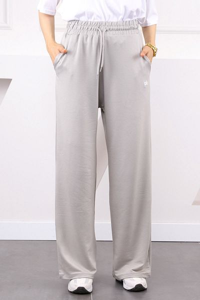 İmajButik Γκρι ελαστικό μέσης Modal Sweatpants
