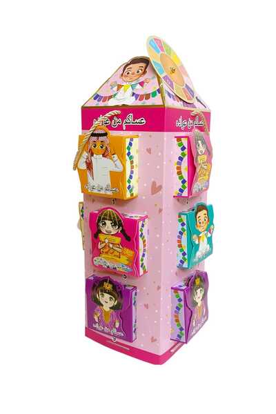 Party and Story صندوق مفاجآت لهدايا الأطفال بمناسبة العيد، 12 علبة، مقاس 55سم...