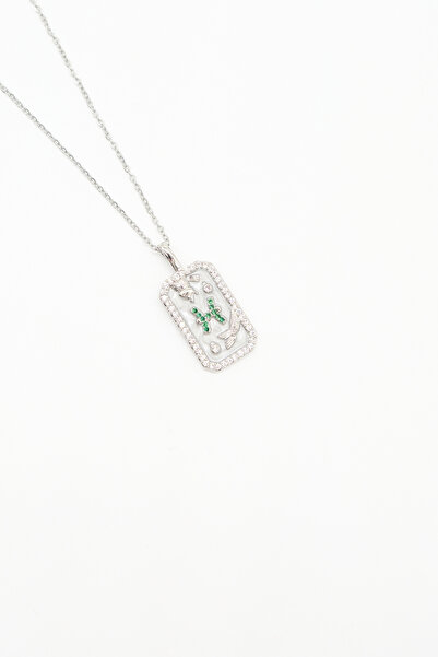 TAKIBOX Steel Silver Color Pisces Tarot Necklace