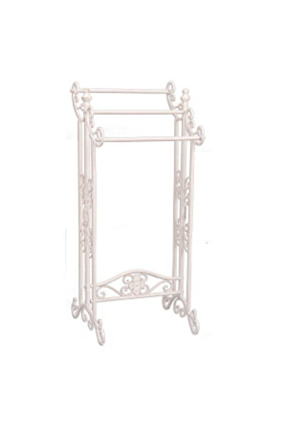 Bizzotto Forged iron coat hanger grey Cuore 3 hooks 40x9x23h