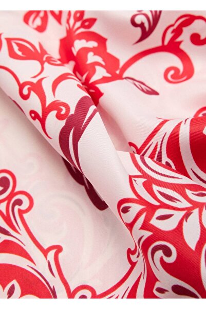 MANGO Woman Çiçek desenli fular