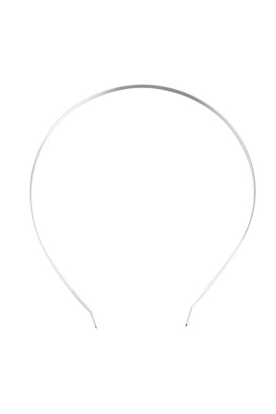 Limelia Ασημένιο κενό στέμμα 5 mm (8 ΤΕΜ)