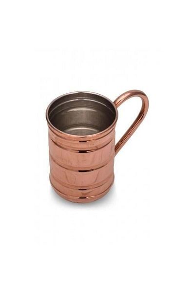 Rotanev Scottish Glass Flat 380 ml Red Copper Glass