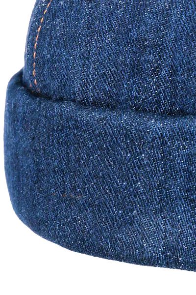 Külah Women's Denim Hat Denim Brimless Cap