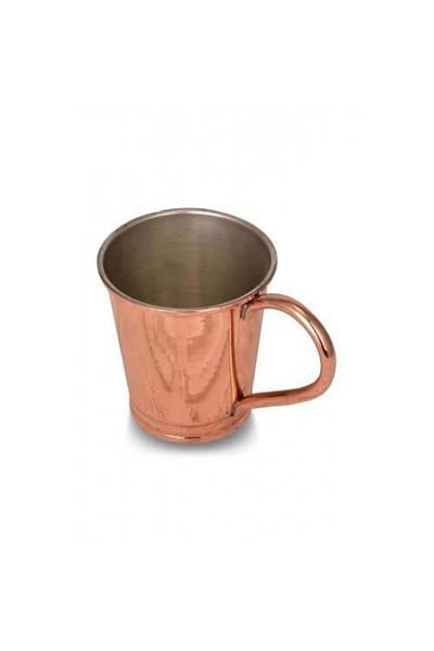 Rotanev Linea Glass Flat 400 ml Red Copper Glass