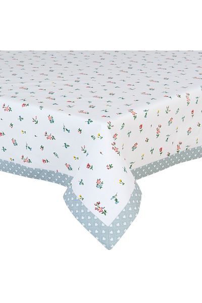 Clayre & Eef Cotton Tablecloth Spring 150 cm x 150 cm