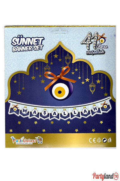 Genel Markalar Flama 2m Sünnet Maşallah 200x17 Cm Karton Çok Renkli 12 TR