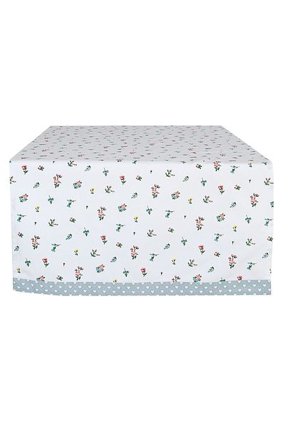 Clayre & Eef Spring cotton tablecloth 50*140 cm