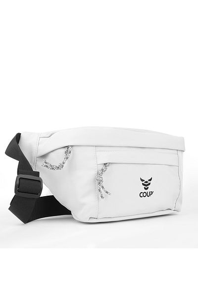 COUP Unisex Practical Cross Bag -white