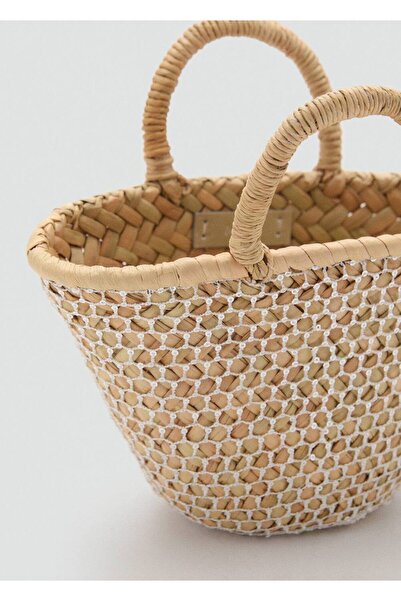 MANGO Woman Kombinovaná mini taška Capazo