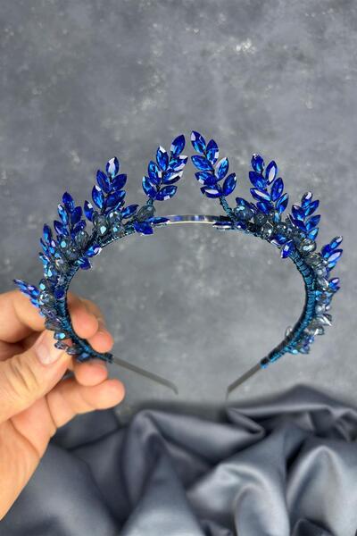 Limelia Accesoriu pentru păr cu coroană de henna pentru mireasă cu design cu ...