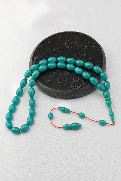 ARURTAKI Men's Gift 33 Fire Amber Prayer Beads