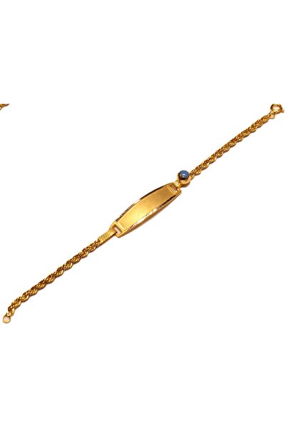 Hakan Güler Kuyumculuk Altın Halat Model Bebek Künyesi