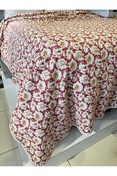 ŞENER HOME Daisy Pattern Printed 150X240 Cm. Single Single Pike