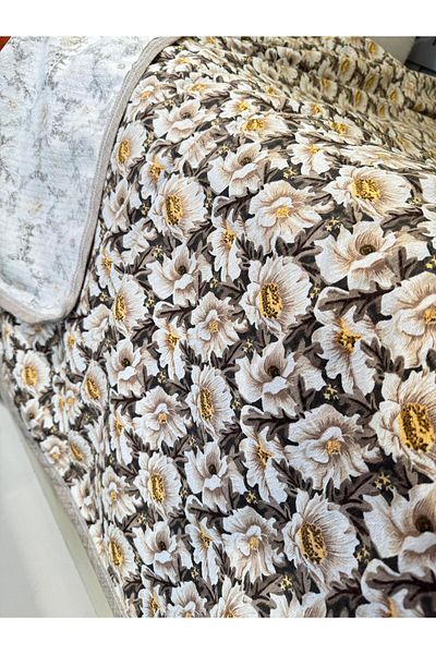 ŞENER HOME Daisy Pattern Printed 150X240 Cm. Single Single Pike
