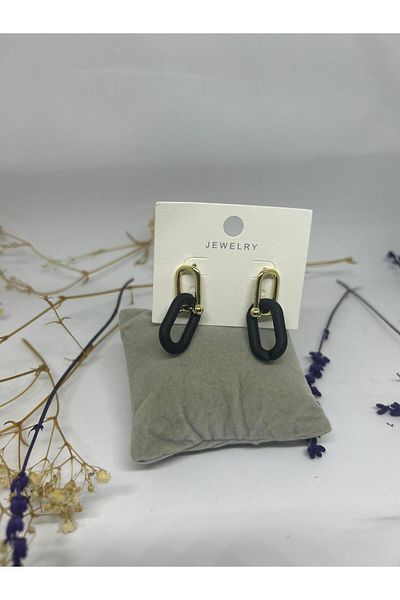 ısıkkonya Stainless Stylish Earrings Suitable for Daily Use [Allergy-Free Product]