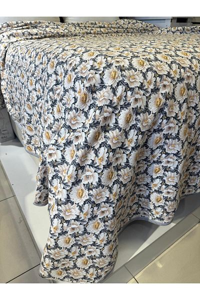 ŞENER HOME Daisy Pattern Printed 150X240 Cm. Single Single Pike