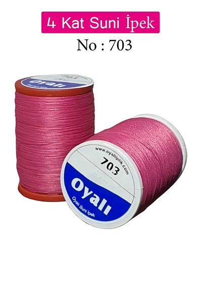 Royaleks Embroidered 4 Layers Rayon Yarn Needlepoint Beading Floss Crochet No:703