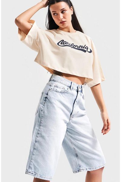 shop Baggy Pucket Open Snow Wash Shorts