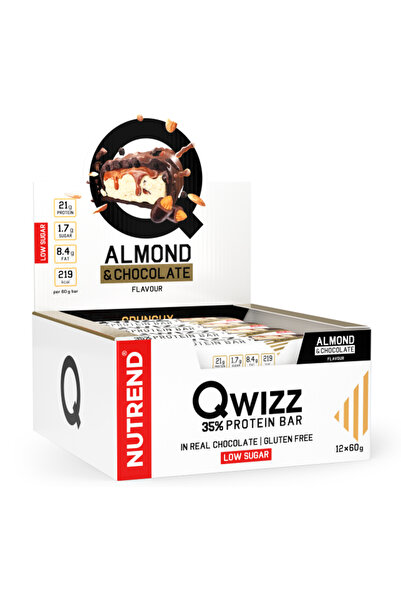 Nutrend Qwizz Protein Bar Nutrend Almond and Chocolate