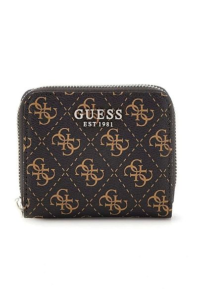 Guess Eco Erıca Slg Sml Zı Women's Brown Wallet Swqg9510137-Bnl
