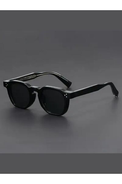 Orient Men'S Vintage-Inspired Fashion Glasses - PC Frame & Lenses, Full-Frame Design, Perfect for Parties,