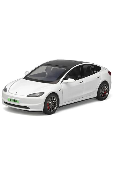 Choice White-boxed 2024 New 1:32 Tesla Model 3 Alloy Model Car Toy Diecasts Metal Casting Sound And Light C