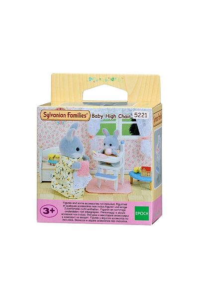ADORE OYUNCAK 5221 Sylvanian Families, Baby High Chair, Figures Sold Separately 3 Years Old