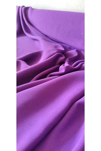River Fabrics Crepe Fabric Purple